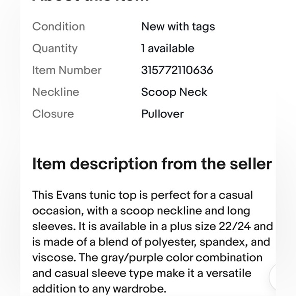 Evans Tunic - Picture 8 of 8